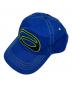 ALWAYS（オルウェイズ）の古着「Oval logo contrast canvas cap」｜ブルー