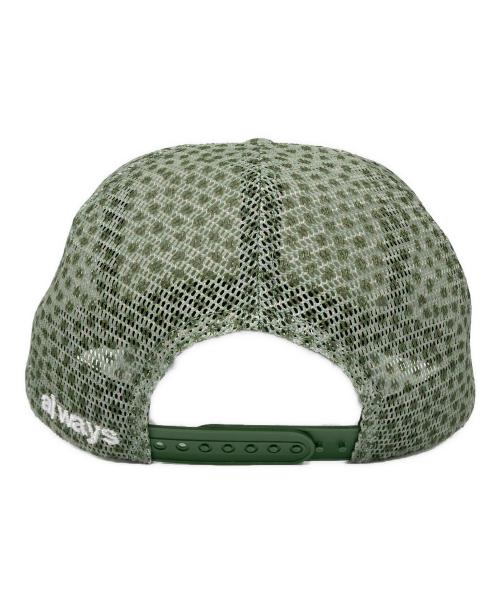 ALWAYS（オルウェイズ）ALWAYS (オルウェイズ) メッシュキャップ グリーンの古着・服飾アイテム