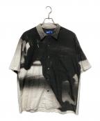 BoTTボット）の古着「総柄半袖シャツ」｜ブラック