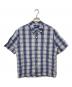 BoTT（ボット）の古着「オンブレショートスリーブシャツ」｜ブルー×ホワイト