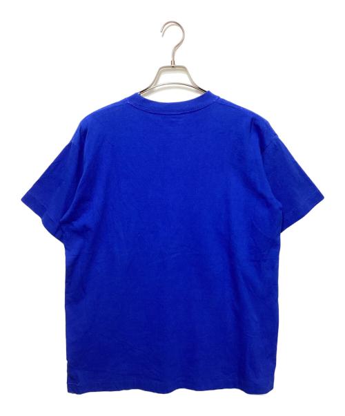 BoTT（ボット）BoTT (ボット) プリントTシャツ ブルー サイズ:Mの古着・服飾アイテム