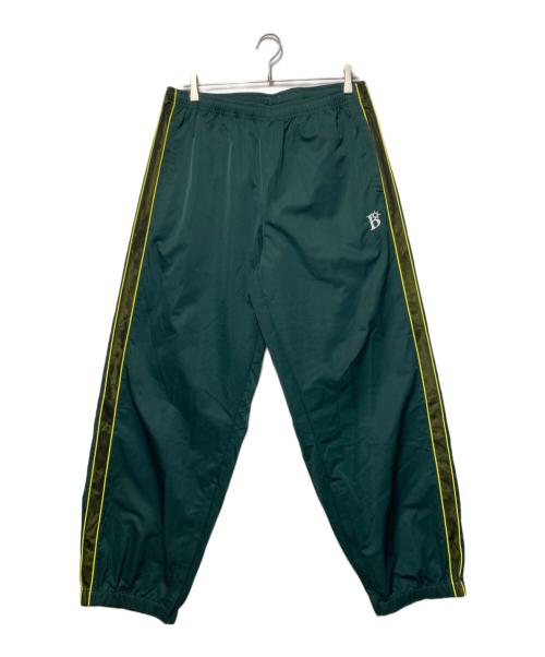BoTT（ボット）BoTT (ボット) メッシュパネルトラックパンツ グリーン サイズ:Lの古着・服飾アイテム