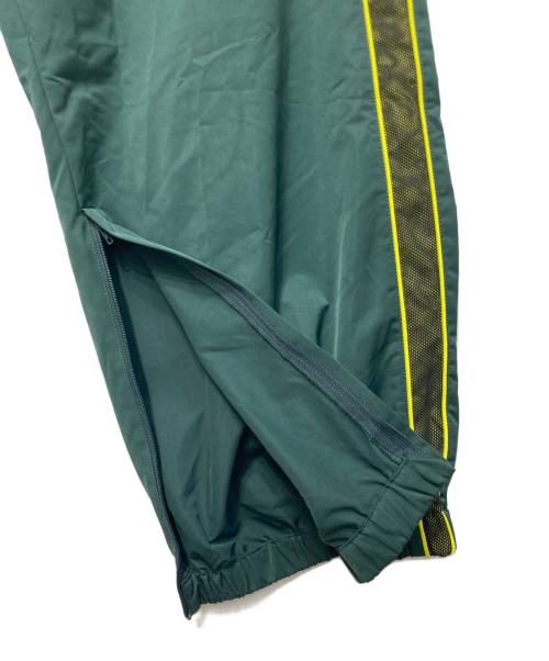 BoTT（ボット）BoTT (ボット) メッシュパネルトラックパンツ グリーン サイズ:Lの古着・服飾アイテム