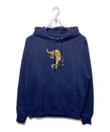 PUMA×Noah（プーマ×ノア）の古着「ラグランフーディ」｜ネイビー