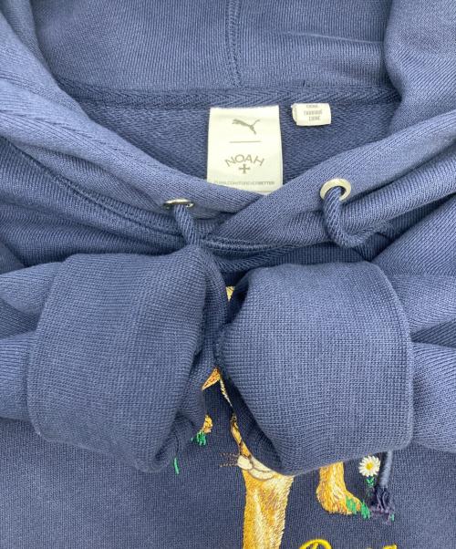 PUMA（プーマ）PUMA (プーマ) Noah (ノア) ラグランフーディ ネイビー サイズ:Ｍの古着・服飾アイテム