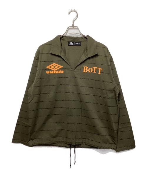 UMBRO（アンブロ）UMBRO (アンブロ) BoTT (ボット) BEAMS T (ビームス ティー) カットソー カーキ サイズ:Mの古着・服飾アイテム