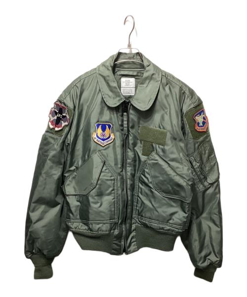 US ARMY（ユーエスアーミー）US ARMY (ユーエスアーミー) CWU-45/P Flight Jacket カーキ サイズ:Ｍの古着・服飾アイテム