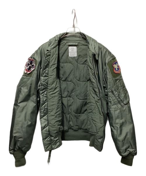 US ARMY（ユーエスアーミー）US ARMY (ユーエスアーミー) CWU-45/P Flight Jacket カーキ サイズ:Ｍの古着・服飾アイテム