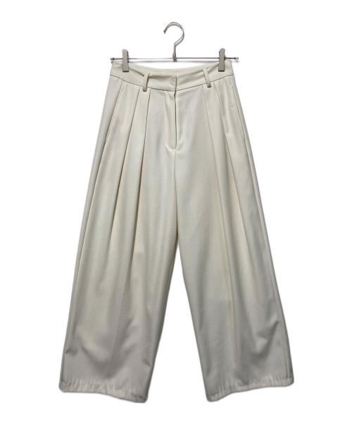 TODAYFUL（トゥデイフル）TODAYFUL (トゥデイフル) Cotton Twill Trousers ホワイト サイズ:36の古着・服飾アイテム