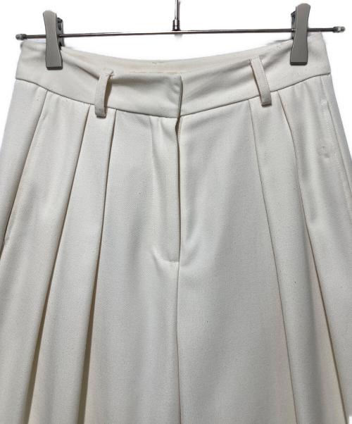 TODAYFUL（トゥデイフル）TODAYFUL (トゥデイフル) Cotton Twill Trousers ホワイト サイズ:36の古着・服飾アイテム