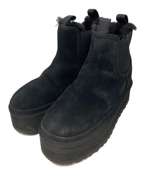 UGG（アグ）UGG (アグ) サイドゴアブーツ ブラック サイズ:26の古着・服飾アイテム
