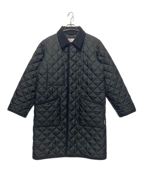 Traditional Weatherwear（トラディショナルウェザーウェア）Traditional Weatherwear (トラディショナルウェザーウェア) キルティングコート ブラック サイズ:36の古着・服飾アイテム