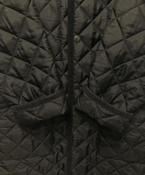 Traditional Weatherwear（トラディショナルウェザーウェア）Traditional Weatherwear (トラディショナルウェザーウェア) キルティングコート ブラック サイズ:36の古着・服飾アイテム