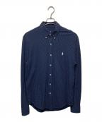 RALPH LAURENラルフローレン）の古着「鹿の子シャツ」｜ネイビー
