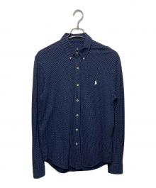RALPH LAUREN（ラルフローレン）の古着「鹿の子シャツ」｜ネイビー