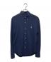 RALPH LAUREN（ラルフローレン）の古着「鹿の子シャツ」｜ネイビー