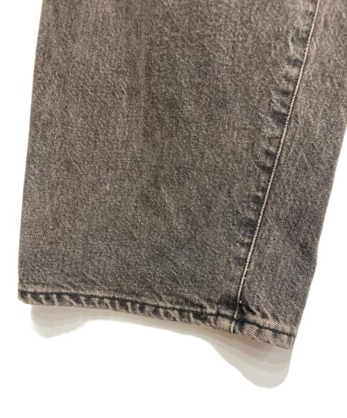 KAPTAIN SUNSHINE（キャプテンサンシャイン）KAPTAIN SUNSHINE (キャプテンサンシャイン) 5P Zipper Front Denim Pants ブラック サイズ:32の古着・服飾アイテム