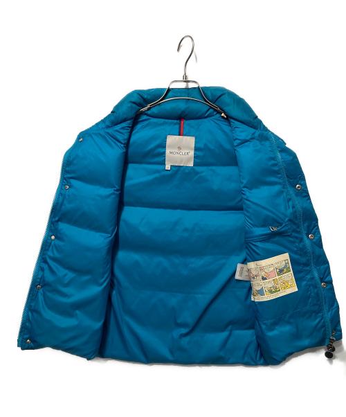MONCLER（モンクレール）MONCLER (モンクレール) ダウンベスト ブルーの古着・服飾アイテム