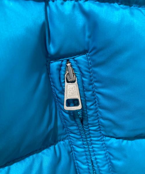 MONCLER（モンクレール）MONCLER (モンクレール) ダウンベスト ブルーの古着・服飾アイテム