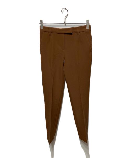 PT TORINO（ピーティートリノ）PT TORINO (ピーティートリノ) HOLLYスラックス ブラウン サイズ:38の古着・服飾アイテム