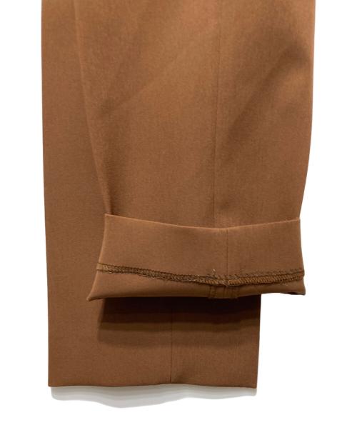 PT TORINO（ピーティートリノ）PT TORINO (ピーティートリノ) HOLLYスラックス ブラウン サイズ:38の古着・服飾アイテム