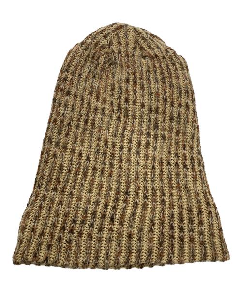 SUPREME（シュプリーム）SUPREME (シュプリーム) Rainbow Knit Loose Gauge Beanie ベージュの古着・服飾アイテム