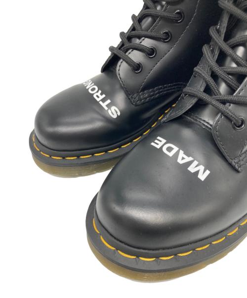 Dr.Martens（ドクターマーチン）Dr.Martens (ドクターマーチン) 1460 MADE STRONG 8アイレットブーツ ブラック サイズ:23の古着・服飾アイテム