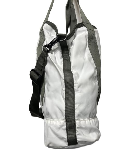 BRIEFING（ブリーフィング）BRIEFING (ブリーフィング) 2WAYリバーシブルトートーシブルトートバッグ ホワイト×カーキの古着・服飾アイテム