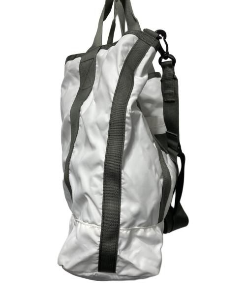 BRIEFING（ブリーフィング）BRIEFING (ブリーフィング) 2WAYリバーシブルトートーシブルトートバッグ ホワイト×カーキの古着・服飾アイテム