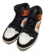 NIKEナイキ）の古着「スニーカー」｜オレンジ×ブラック