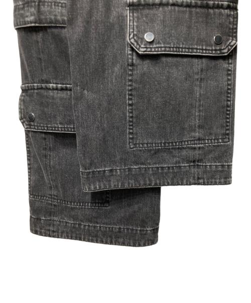 MAISON SPECIAL（メゾンスペシャル）MAISON SPECIAL (メゾンスペシャル) Low Waist Cargo Denim Pants ブラック サイズ:36の古着・服飾アイテム