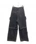 MAISON SPECIAL (メゾンスペシャル) Low Waist Cargo Denim Pants ブラック サイズ:36：8000円