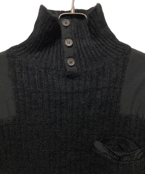 WTAPS（ダブルタップス）WTAPS (ダブルタップス) コンバットモヘヤアルパカニット ブラック サイズ:不明の古着・服飾アイテム