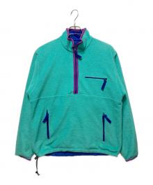 Patagonia（パタゴニア）の古着「80’S グリーセードプルオーバージャケット」｜ブルー×エメラルドグリーン