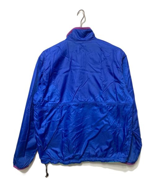 Patagonia（パタゴニア）Patagonia (パタゴニア) 80’S グリーセードプルオーバージャケット ブルー×エメラルドグリーン サイズ:不明の古着・服飾アイテム