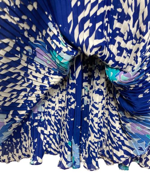 Assorti for Susan Freis（アソルティ・フォー・スーザン・フライス）Assorti for Susan Freis (アソルティ・フォー・スーザン・フライス) 総柄ワンピース ブルー サイズ:freeの古着・服飾アイテム