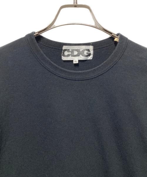 COMME des GARCONS（コムデギャルソン）COMME des GARCONS (コムデギャルソン) CDGアームプリントロングスリーブTシャツ ブラック サイズ:XLの古着・服飾アイテム