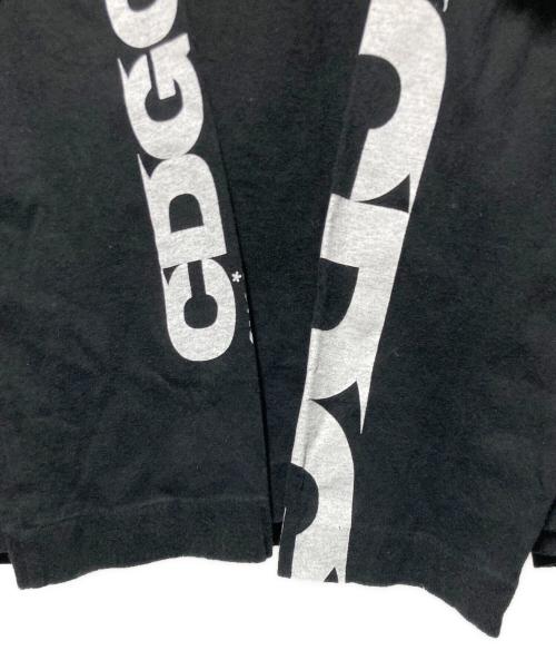 COMME des GARCONS（コムデギャルソン）COMME des GARCONS (コムデギャルソン) CDGアームプリントロングスリーブTシャツ ブラック サイズ:XLの古着・服飾アイテム