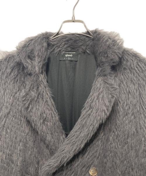 glamb（グラム）glamb (グラム) Moser fur coat グレー サイズ:2の古着・服飾アイテム