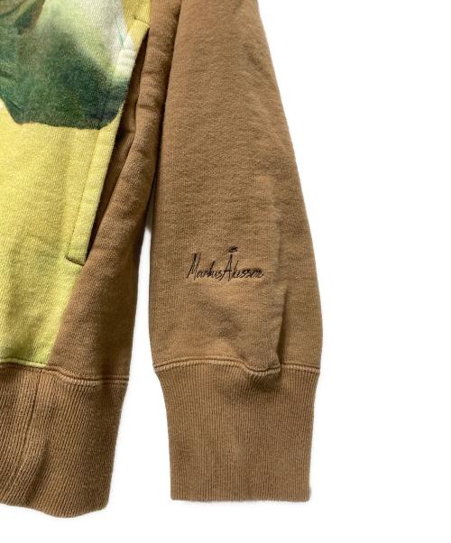 UNDERCOVER（アンダーカバー）UNDERCOVER (アンダーカバー) プリントパーカー ブラウン サイズ:3の古着・服飾アイテム