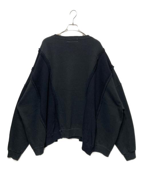 DISCOVERED（ディスカバード）DISCOVERED (ディスカバード) Wide College Sweat ブラック サイズ:Fの古着・服飾アイテム