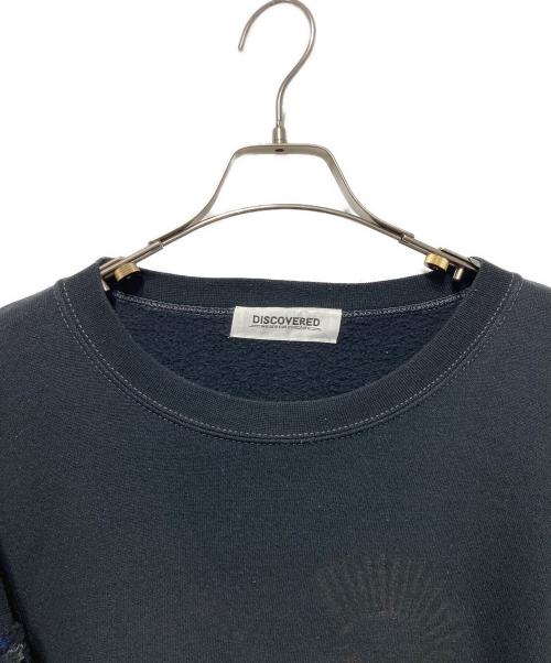 DISCOVERED（ディスカバード）DISCOVERED (ディスカバード) Wide College Sweat ブラック サイズ:Fの古着・服飾アイテム