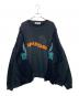 DISCOVERED（ディスカバード）の古着「Wide College Sweat」｜ブラック