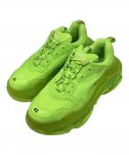 BALENCIAGAバレンシアガ）の古着「ローカットスニーカー」｜ライトグリーン