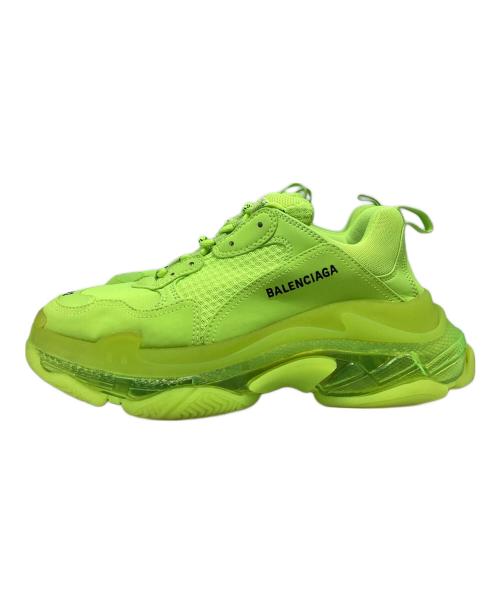 BALENCIAGA（バレンシアガ）BALENCIAGA (バレンシアガ) ローカットスニーカー ライトグリーン サイズ:27.5の古着・服飾アイテム