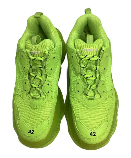 BALENCIAGA（バレンシアガ）BALENCIAGA (バレンシアガ) ローカットスニーカー ライトグリーン サイズ:27.5の古着・服飾アイテム