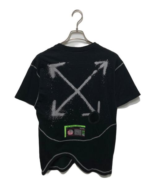 NIKE（ナイキ）NIKE (ナイキ) OFFWHITE (オフホワイト) NRG RU SS TEE ブラック サイズ:XSの古着・服飾アイテム