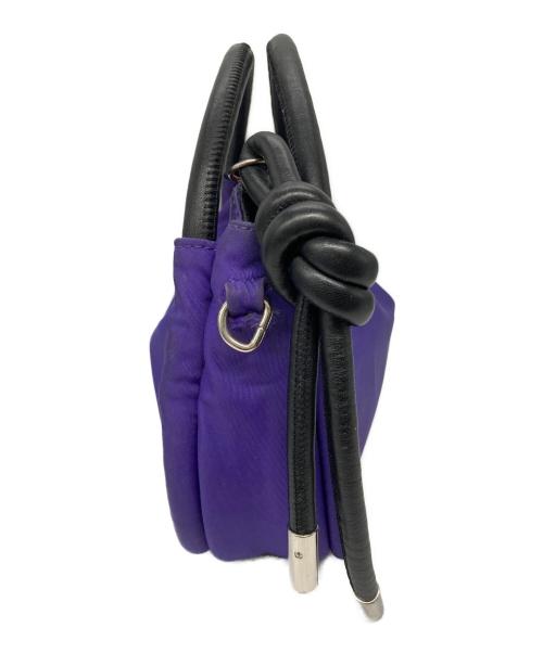 GANNI（ガニー）GANNI (ガニー) Knot Mini Bag/ノットミニバッグ パープルの古着・服飾アイテム