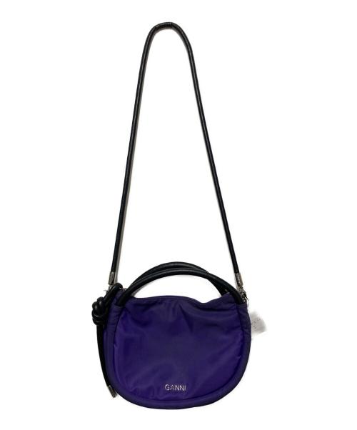 GANNI（ガニー）GANNI (ガニー) Knot Mini Bag/ノットミニバッグ パープルの古着・服飾アイテム