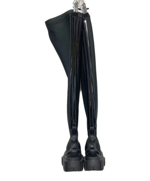 adidas（アディダス）adidas (アディダス) Ivy Park (アイヴィーパーク) スーパースリーク ロングブーツ ブラック サイズ:22の古着・服飾アイテム